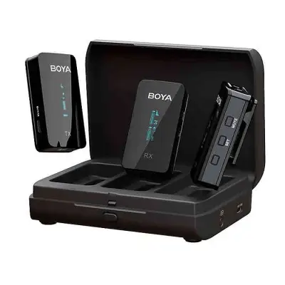 Boya BY-XM6-K2 2.4GHz Ultra-compact Wireless Microphone